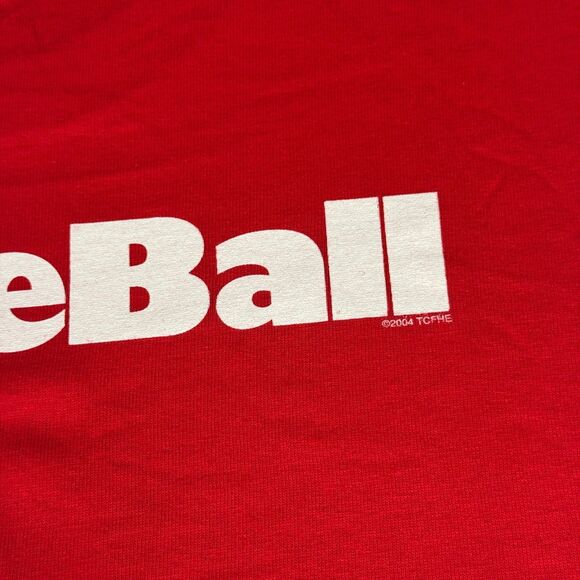 VTG 2004 Y2K Dodgeball Movie Promo Average Joes Double Sided New Old Stock - L - Picture 3 of 5